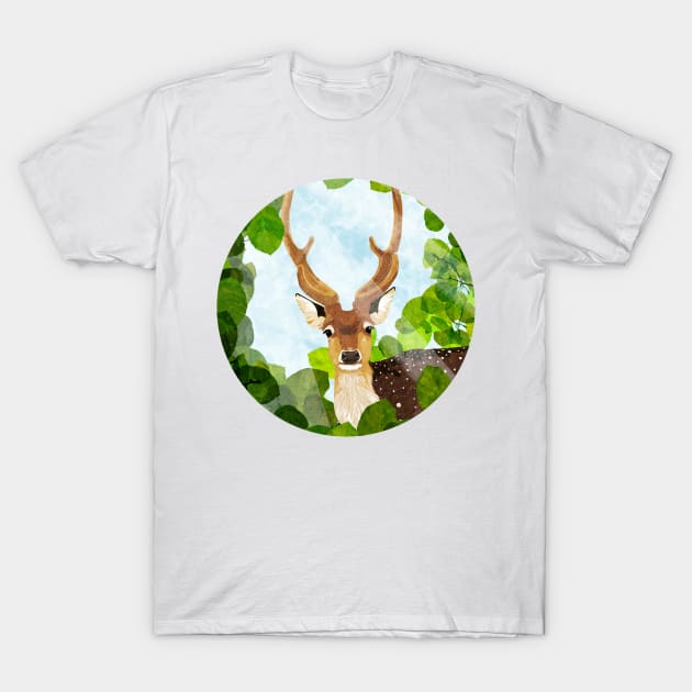 fallow deer T-Shirt by KatherineBlowerDesigns